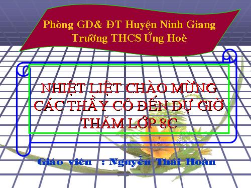 Chương I. §12. Hình vuông