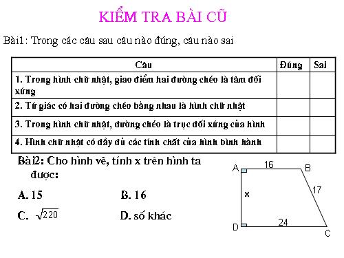 Chương I. §10. Đường thẳng song song với một đường thẳng cho trước