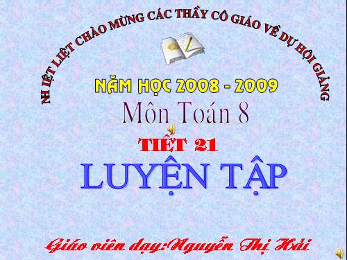 Các bài Luyện tập