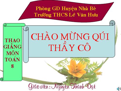 Chương I. §12. Hình vuông