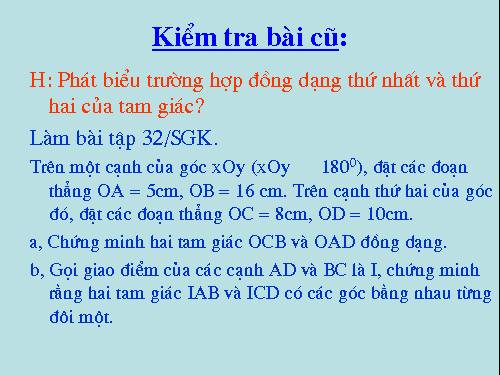 Chương III. §7. Trường hợp đồng dạng thứ ba