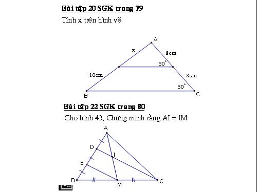 Chương I. §4. Đường trung bình của tam giác, của hình thang