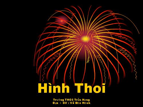 Chương I. §11. Hình thoi