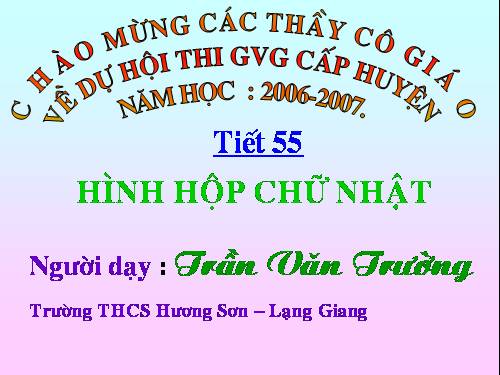 Chương IV. §1. Hình hộp chữ nhật