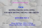 Chương I. §10. Đường thẳng song song với một đường thẳng cho trước