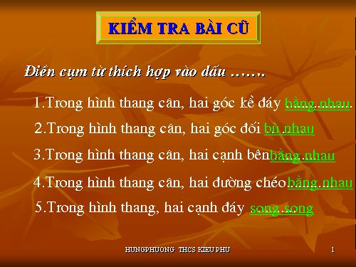 Chương I. §7. Hình bình hành