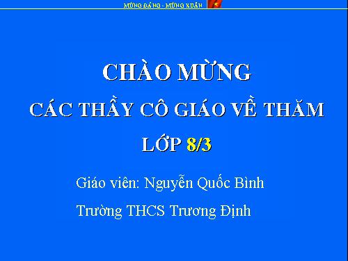 Chương III. §3. Tính chất đường phân giác của tam giác