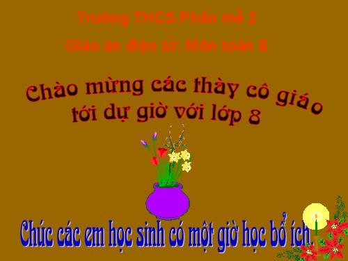 Chương III. §4. Khái niệm hai tam giác đồng dạng