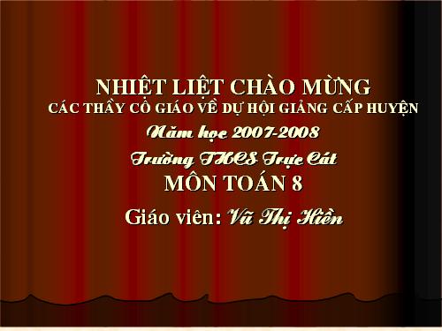 Chương III. §3. Tính chất đường phân giác của tam giác