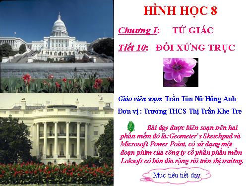 Chương I. §6. Đối xứng trục