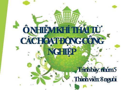 Bài 54. Ô nhiễm môi trường