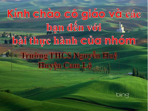 Bài 56. Thực hành: Tìm hiểu tình hình môi trường ở địa phương