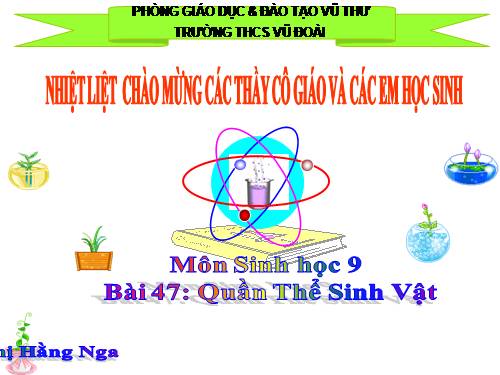 Bài 47. Quần thể sinh vật