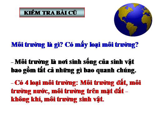 Bài 54. Ô nhiễm môi trường