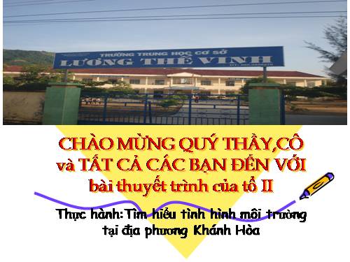 Bài 57. Thực hành: Tìm hiểu tình hình môi trường ở địa phương