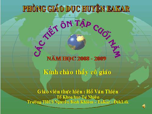 Bài 64. Tổng kết chương trình toàn cấp