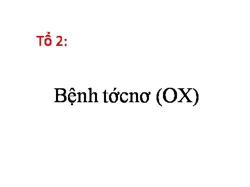 Bài 29. Bệnh và tật di truyền ở người