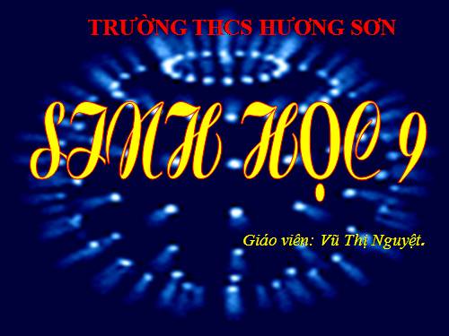 Bài 12. Cơ chế xác định giới tính