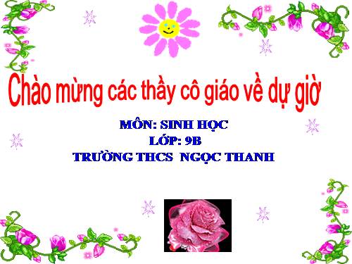 Bài 17. Mối quan hệ giữa gen và ARN