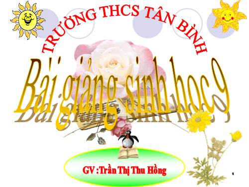 Bài 1. Menđen và Di truyền học