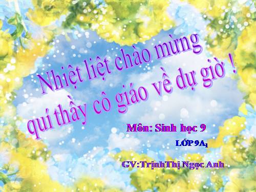 Bài 25. Thường biến