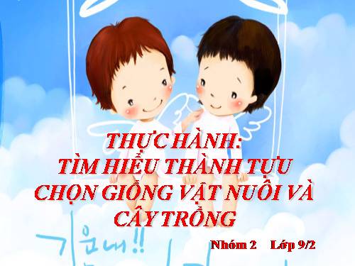 Bài 39. Thực hành: Tìm hiểu thành tựu chọn giống vật nuôi và cây trồng