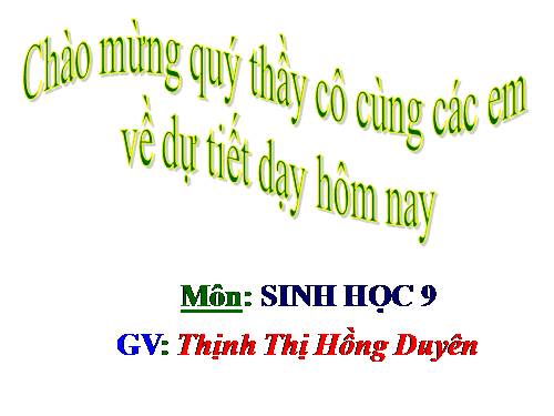 Bài 19. Mối quan hệ giữa gen và tính trạng