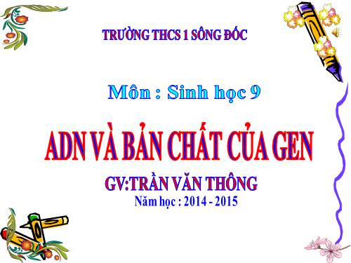 Bài 16. ADN và bản chất của gen