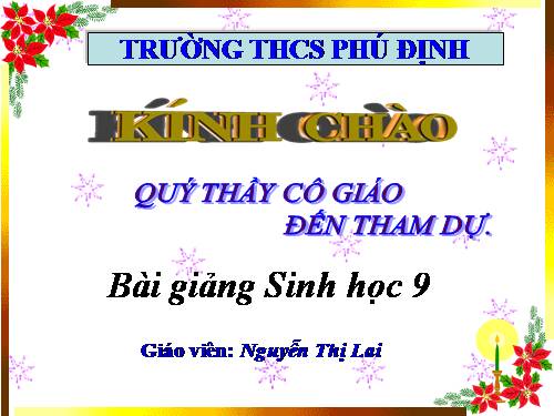 Bài 25. Thường biến