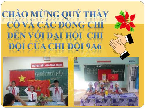 đại hội chi đội 9a6