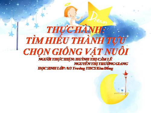 Bài 39. Thực hành: Tìm hiểu thành tựu chọn giống vật nuôi và cây trồng