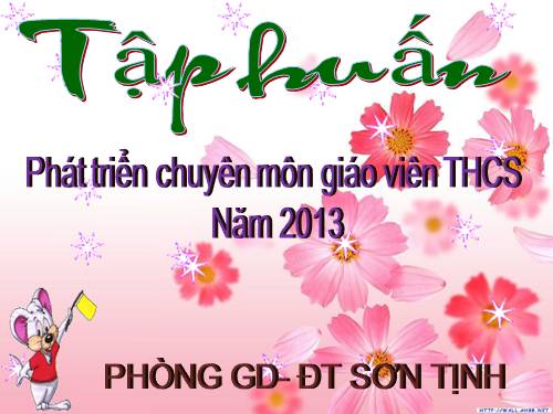 CHUYÊN ĐỀ SINH : PHÁT TRIỂN BÀI TẬP BIẾN DỊ