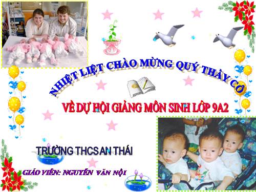 Bài 28. Phương pháp nghiên cứu di truyền người