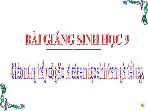 Bài 17. Mối quan hệ giữa gen và ARN