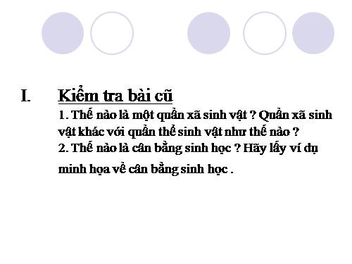 Bài 50. Hệ sinh thái