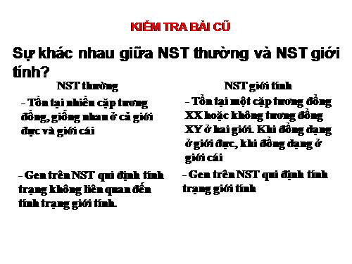 Bài 13. Di truyền liên kết