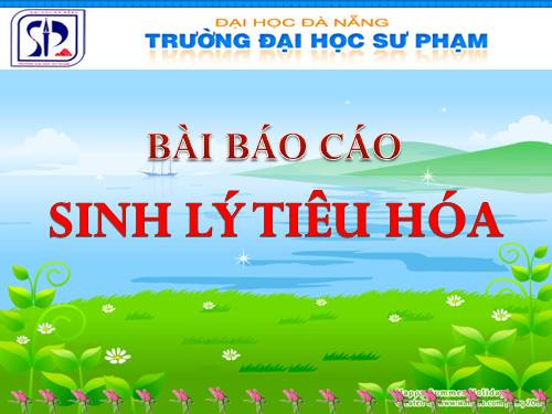 Sinh lý tiêu hóa