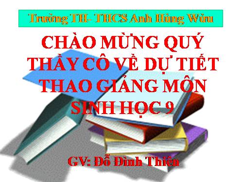 Bài 54. Ô nhiễm môi trường