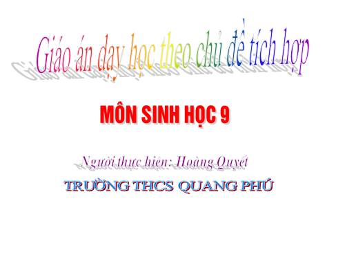 Bài 29. Bệnh và tật di truyền ở người