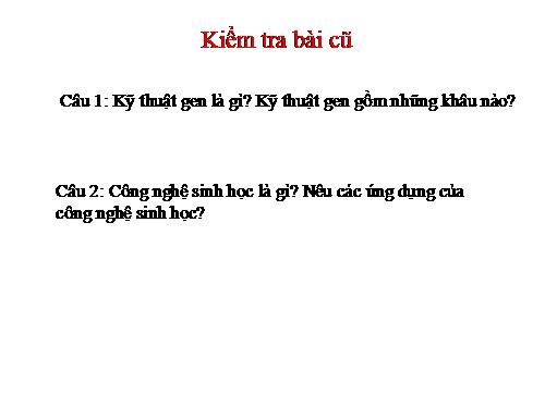 Bài 34. Thoái hoá do tự thụ phấn và do giao phối gần