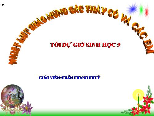 Bài 41. Môi trường và các nhân tố sinh thái