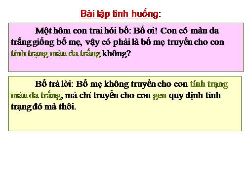 Bài 17. Mối quan hệ giữa gen và ARN