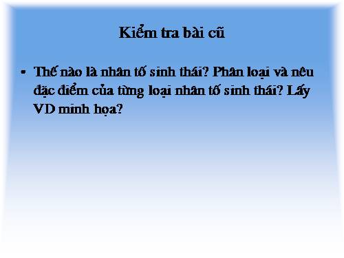 Bài 42. Ảnh hưởng của ánh sáng lên đời sống sinh vật