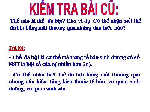 Bài 25. Thường biến