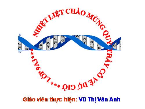 Bài 17. Mối quan hệ giữa gen và ARN