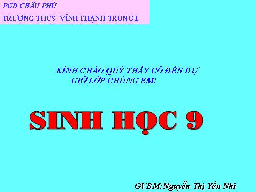 Bài 19. Mối quan hệ giữa gen và tính trạng