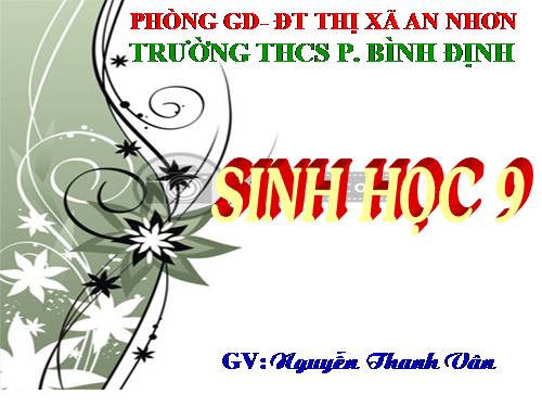 Bài 10. Giảm phân