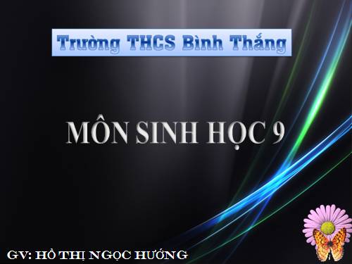 Bài 1. Menđen và Di truyền học