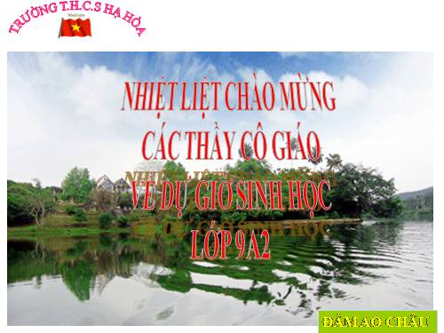 Bài 59. Khôi phục môi trường và gìn giữ thiên nhiên hoang dã