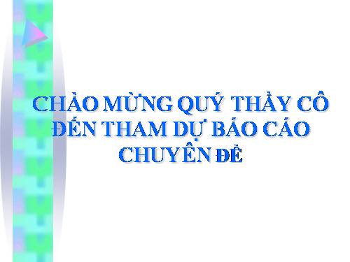 Chuyen de Sinh Hoc